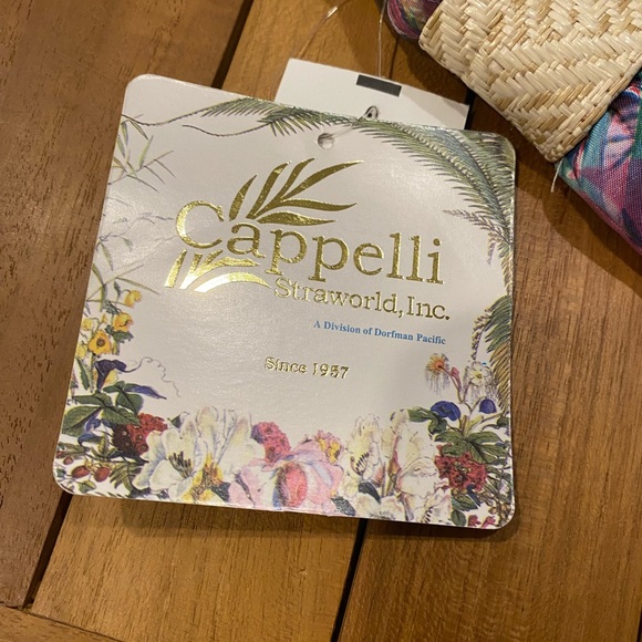 NEW Cappelii Purse Tropical Palm Leaves - Picture 9 of 13